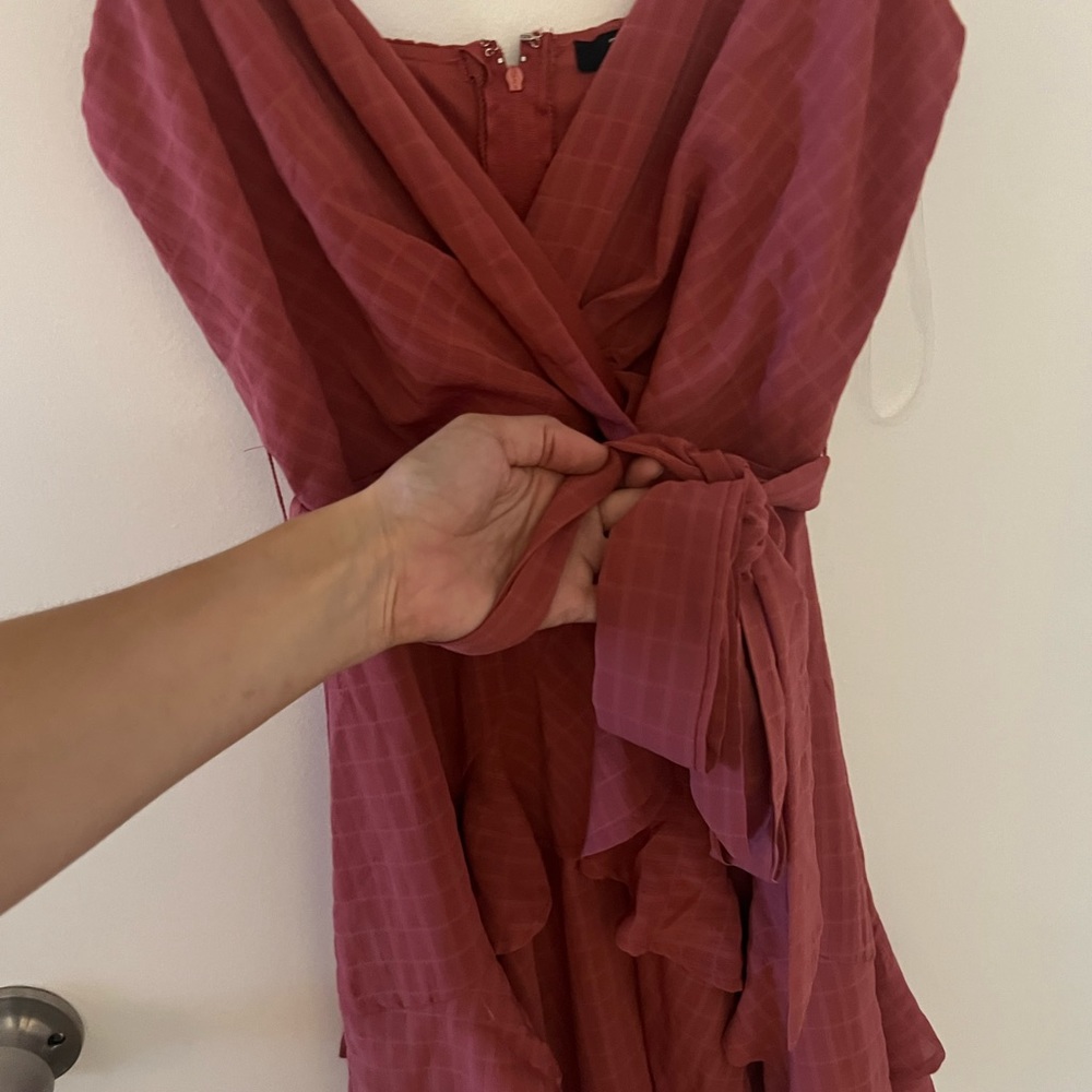 Dark Pink Fall romper